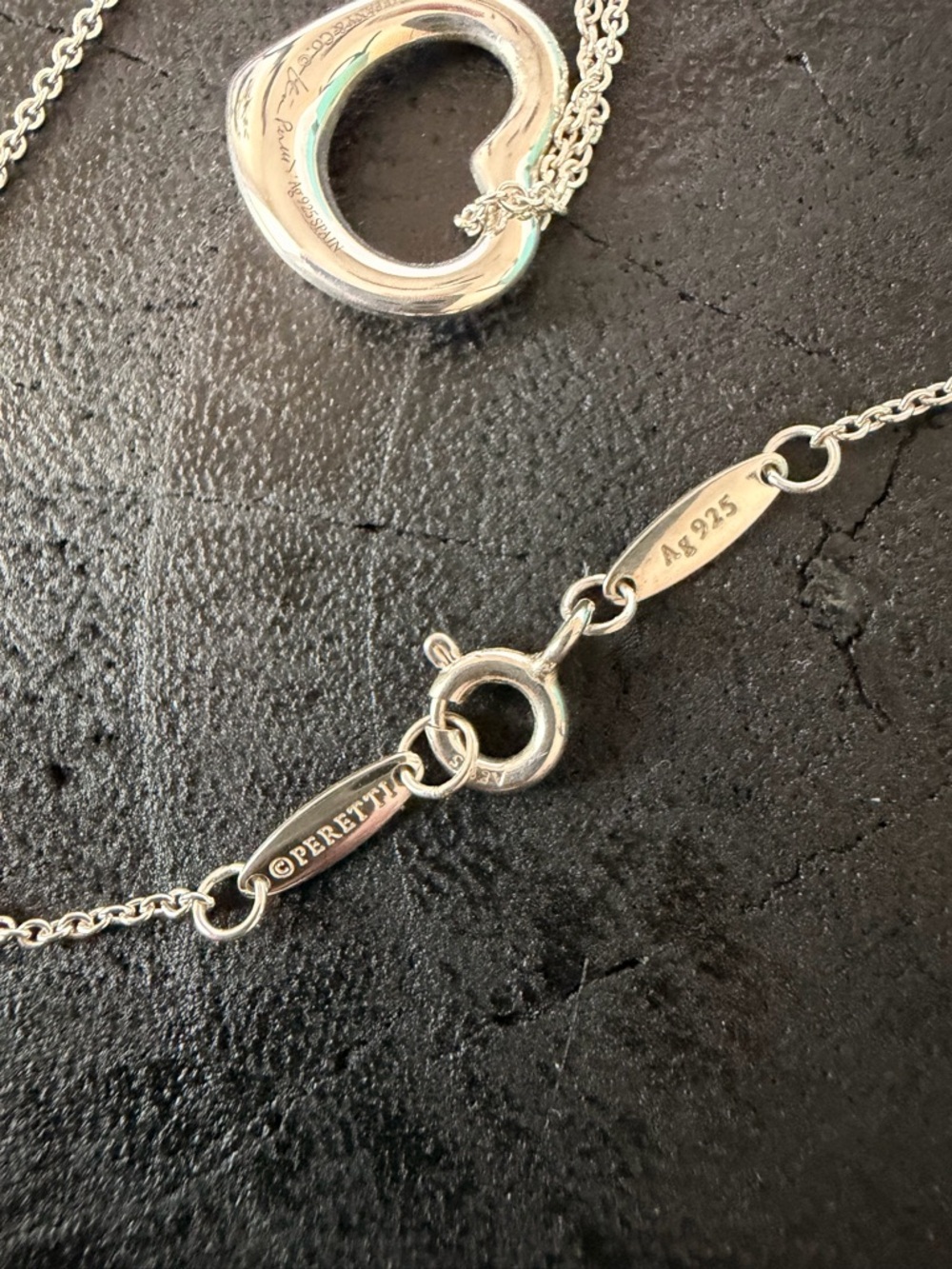 Tiffany & Co. Open Heart Necklace - Picture 3 of 8